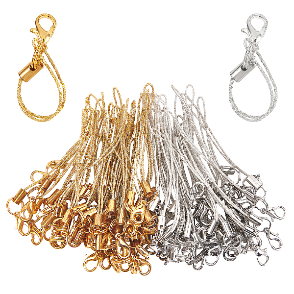 PandaHall GORGECRAFT 100Pcs 72MM Phone Keychain Strap Tone Split Ring Cords Colorful Polyester Cellphone Charms Lanyard String for Mobile...
PandaHall GORGECRAFT 100Pcs 72MM Phone Keychain Strap Tone Split Ring Cords Colorful Polyester Cellphone Charms Lanyard String for Mobile...