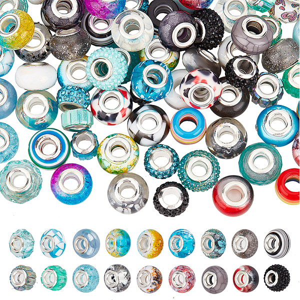 PandaHall 80 Pcs Dog Paw Prints Pattern Acrylic European Beads, 10 Styles Large Hole Rondelle Charms Beads Loose with Silver Tone Brass..., Multicolor
PandaHall 80 Pcs Dog Paw Prints Pattern Acrylic European Beads, 10 Styles Large Hole Rondelle Charms Beads Loose with Silver Tone Brass..., Multicolor