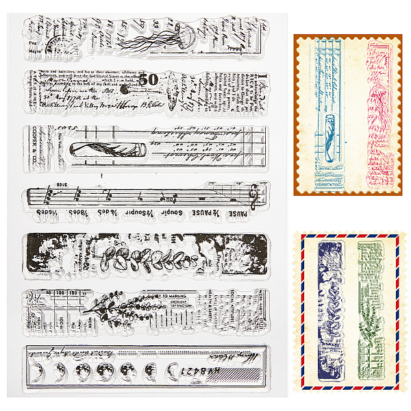 PandaHall Clear Silicone Stamps, for DIY Scrapbooking, Photo Album Decorative, Cards Making, Musical Note, 160x110x2.5mm Silicone Musical...
PandaHall Clear Silicone Stamps, for DIY Scrapbooking, Photo Album Decorative, Cards Making, Musical Note, 160x110x2.5mm Silicone Musical...