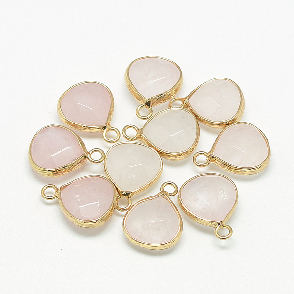 PandaHall Natural White Jade Pendants, with Nickel Free Brass Findings, Faceted, Dyed, teardrop, Golden, Misty Rose, 17.5x13.5x6.5mm, Hole..., Red
PandaHall Natural White Jade Pendants, with Nickel Free Brass Findings, Faceted, Dyed, teardrop, Golden, Misty Rose, 17.5x13.5x6.5mm, Hole..., Red