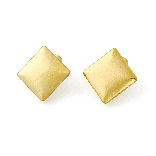PandaHall 304 Stainless Steel Stud Earrings Finding, Rhombus, with Vertical Loop, Golden, 20x20mm, Hole: 3x4mm, Pin: 0.8mm 304 Stainless...
PandaHall 304 Stainless Steel Stud Earrings Finding, Rhombus, with Vertical Loop, Golden, 20x20mm, Hole: 3x4mm, Pin: 0.8mm 304 Stainless...