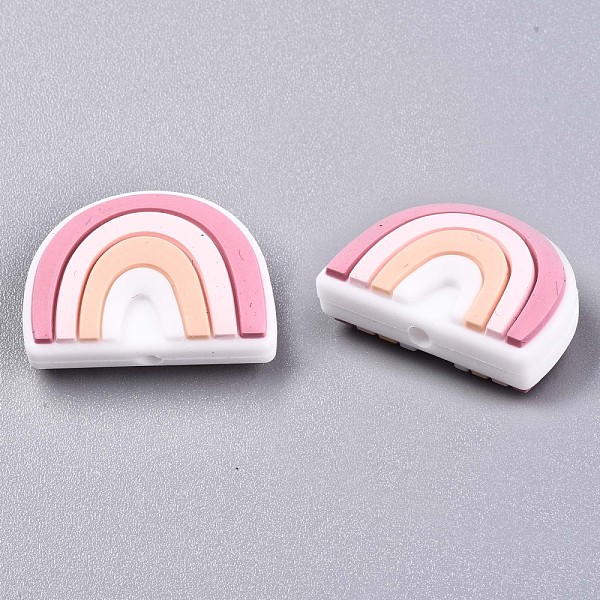 PandaHall Food Grade Eco-Friendly Silicone Focal Beads, Chewing Beads For Teethers, DIY Nursing Necklaces Making, Rainbow, Light Coral...
PandaHall Food Grade Eco-Friendly Silicone Focal Beads, Chewing Beads For Teethers, DIY Nursing Necklaces Making, Rainbow, Light Coral...