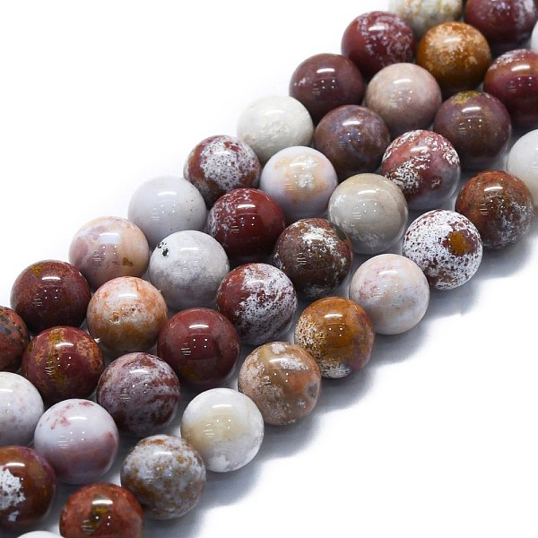 PandaHall Natural Ocean Jasper Beads Strands, Round, 10mm, Hole: 1.2mm, about 39pcs/strand, 15.75''(40cm) Ocean Jasper Round
PandaHall Natural Ocean Jasper Beads Strands, Round, 10mm, Hole: 1.2mm, about 39pcs/strand, 15.75''(40cm) Ocean Jasper Round