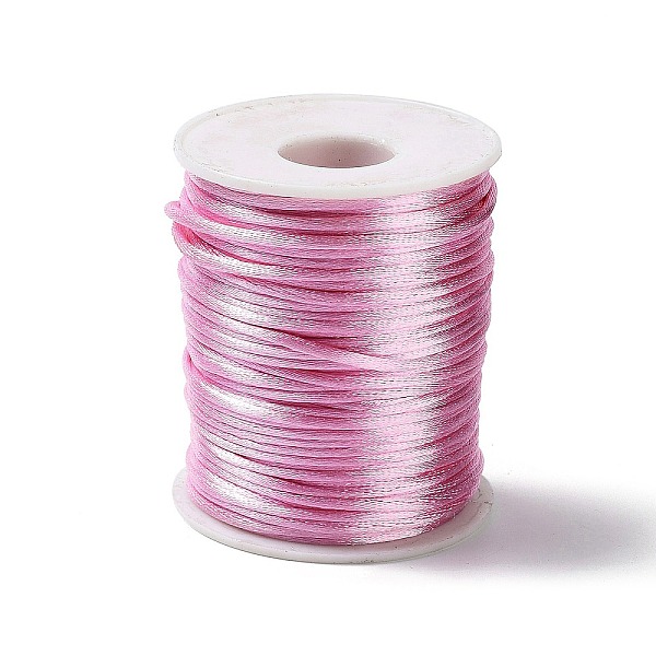 PandaHall 45M Polyester Cord, Satin Rattail Cord, for DIY Chinese Knot Making, Deep Pink, 1.5mm, about 49.21 Yards(45m)/pc Polyester
PandaHall 45M Polyester Cord, Satin Rattail Cord, for DIY Chinese Knot Making, Deep Pink, 1.5mm, about 49.21 Yards(45m)/pc Polyester