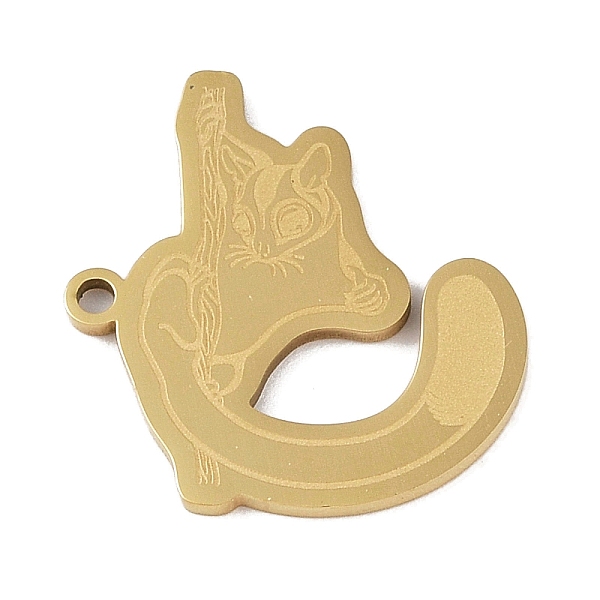 PandaHall 304 Stainless Steel Pendants, Mouse Charm, Golden, 22.5x23.5x1.5mm, Hole: 1mm 304 Stainless Steel Mouse
PandaHall 304 Stainless Steel Pendants, Mouse Charm, Golden, 22.5x23.5x1.5mm, Hole: 1mm 304 Stainless Steel Mouse