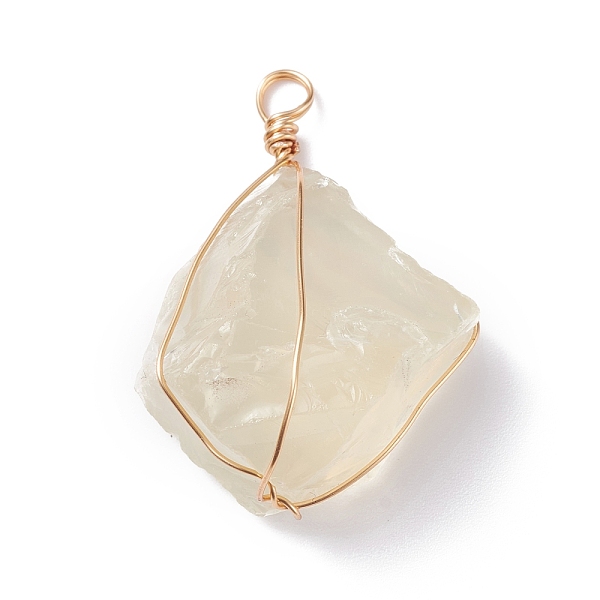 PandaHall Natural Lemon Quartz Pendants, with Light Gold Tone Copper Wire Wrapped, Nuggets, 31.5~42x24.5~31x10~17mm, Hole: 4.5mm Lemon...
PandaHall Natural Lemon Quartz Pendants, with Light Gold Tone Copper Wire Wrapped, Nuggets, 31.5~42x24.5~31x10~17mm, Hole: 4.5mm Lemon...