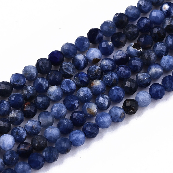 PandaHall Natural Sodalite Beads Strands, Faceted, Round, 3mm, Hole: 0.6mm, about 134~135pcs/strand, 15.35 inch(39cm) Sodalite Round
PandaHall Natural Sodalite Beads Strands, Faceted, Round, 3mm, Hole: 0.6mm, about 134~135pcs/strand, 15.35 inch(39cm) Sodalite Round