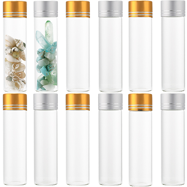 PandaHall SUNNYCLUE 24Pcs Mini Glass Bottles 20ml Glass Vials with Aluminum Screw capss Mini Glass Jars Clear Glass Bottle Jars Empty Sample...
PandaHall SUNNYCLUE 24Pcs Mini Glass Bottles 20ml Glass Vials with Aluminum Screw capss Mini Glass Jars Clear Glass Bottle Jars Empty Sample...