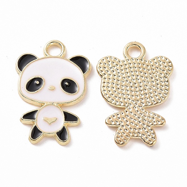 PandaHall Alloy Enamel Pendants, Panda Charm, Golden, 21.5x14.5x1mm, Hole: 2mm Alloy+Enamel Panda
PandaHall Alloy Enamel Pendants, Panda Charm, Golden, 21.5x14.5x1mm, Hole: 2mm Alloy+Enamel Panda