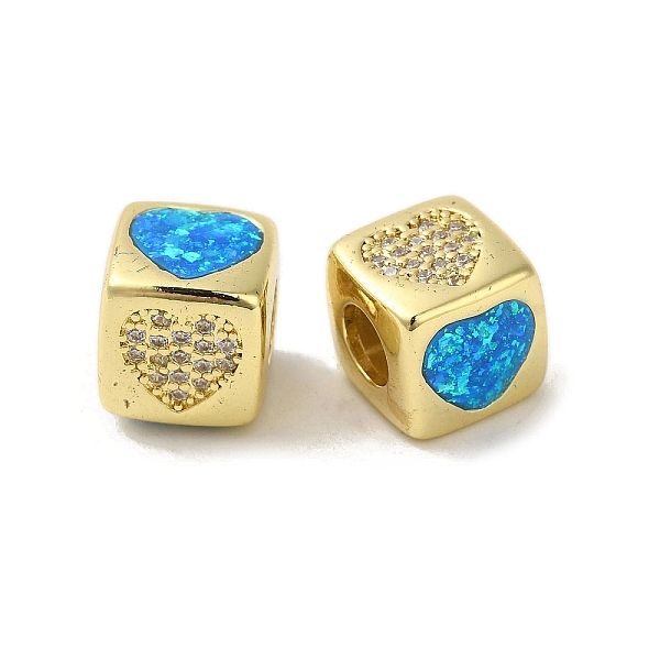 PandaHall Rack Plating Brass Micro Pave Cubic Zirconia Beads, with Synthetic Opal, Cadmium Free & Lead Free, Long-Lasting Plated, Real 18K..., Clear
PandaHall Rack Plating Brass Micro Pave Cubic Zirconia Beads, with Synthetic Opal, Cadmium Free & Lead Free, Long-Lasting Plated, Real 18K..., Clear