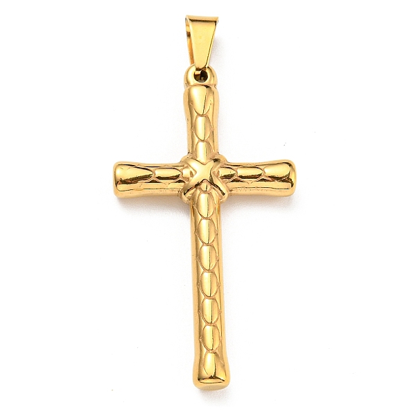 PandaHall Vacuum Plating 304 Stainless Steel Big Pendants, Cross Charm, Golden, 50x27x6mm, Hole: hole: 8x5mm 304 Stainless Steel Cross
PandaHall Vacuum Plating 304 Stainless Steel Big Pendants, Cross Charm, Golden, 50x27x6mm, Hole: hole: 8x5mm 304 Stainless Steel Cross
