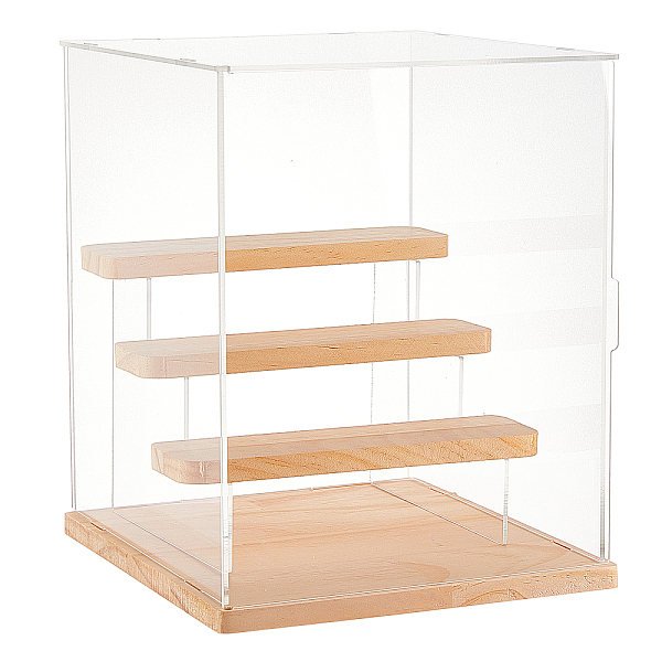 PandaHall Assemble Acrylic Display Boxed, with and Wood, for Model Toy Display, Clear, 23.5x21.8x1.18cm, 11pcs/set Acrylic Clear
PandaHall Assemble Acrylic Display Boxed, with and Wood, for Model Toy Display, Clear, 23.5x21.8x1.18cm, 11pcs/set Acrylic Clear