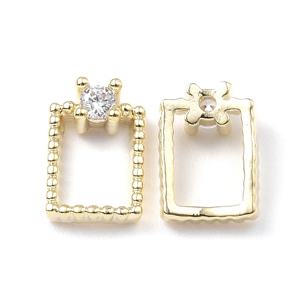 PandaHall Brass Micro Pave Clear Cubic Zirconia Cabochons, Rectangle, Real 18K Gold Plated, 9x6x3mm Brass+Cubic Zirconia Rectangle Clear
PandaHall Brass Micro Pave Clear Cubic Zirconia Cabochons, Rectangle, Real 18K Gold Plated, 9x6x3mm Brass+Cubic Zirconia Rectangle Clear