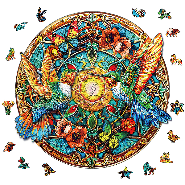 PandaHall DIY Wooden Assembly Animal Toys Kits for Boys and Girls, Children Intelligence Toys, Hummingbird, 277x278x4mm, box...
PandaHall DIY Wooden Assembly Animal Toys Kits for Boys and Girls, Children Intelligence Toys, Hummingbird, 277x278x4mm, box...