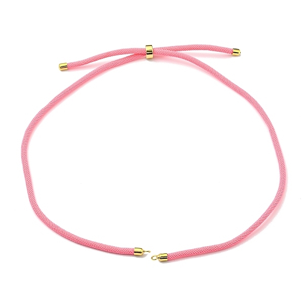 PandaHall Nylon Cords Necklace Making, with Golden Brass Findings, Long-Lasting Plated, Hot Pink, 22~22.8 inch(56~58cm), Hole: 1.7mm Nylon
PandaHall Nylon Cords Necklace Making, with Golden Brass Findings, Long-Lasting Plated, Hot Pink, 22~22.8 inch(56~58cm), Hole: 1.7mm Nylon