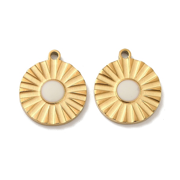 PandaHall Ion Plating(IP) 316L Surgical Stainless Steel Pendants, with Enamel, Real 18K Gold Plated, Flower Charm, White, 14x12x1.5mm, Hole...
PandaHall Ion Plating(IP) 316L Surgical Stainless Steel Pendants, with Enamel, Real 18K Gold Plated, Flower Charm, White, 14x12x1.5mm, Hole...