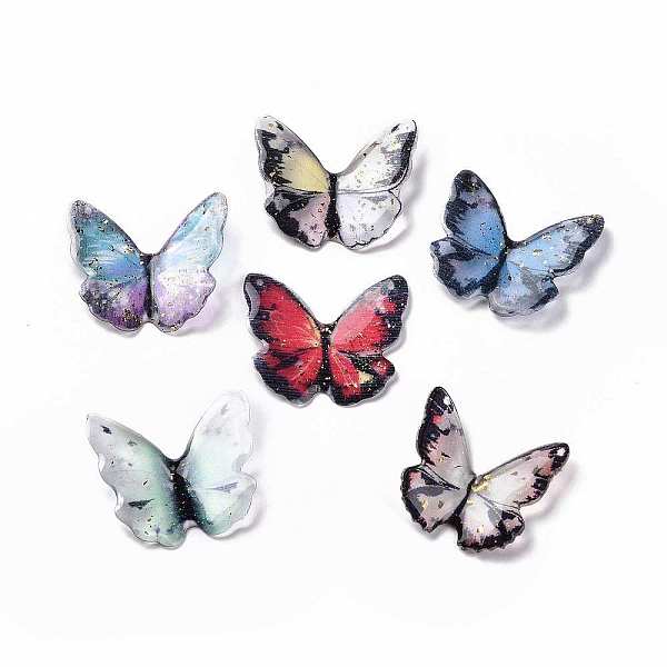 PandaHall Transparent Resin Cabochons, with Gold Foil, Butterfly, Mixed Color, 21.5~22x22~24.5x1.5~4.7mm Resin Butterfly Multicolor
PandaHall Transparent Resin Cabochons, with Gold Foil, Butterfly, Mixed Color, 21.5~22x22~24.5x1.5~4.7mm Resin Butterfly Multicolor