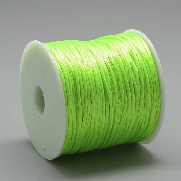 PandaHall Nylon Thread, Lawn Green, 2.5mm, about 32.81 Yards(30m)/Roll Nylon Green
PandaHall Nylon Thread, Lawn Green, 2.5mm, about 32.81 Yards(30m)/Roll Nylon Green