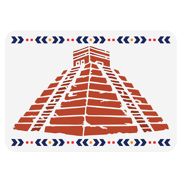 PandaHall Plastic Drawing Painting Stencils Templates, for Painting on Scrapbook Fabric Tiles Floor Furniture Wood, Rectangle, Pyramid...
PandaHall Plastic Drawing Painting Stencils Templates, for Painting on Scrapbook Fabric Tiles Floor Furniture Wood, Rectangle, Pyramid...