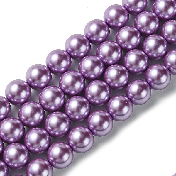 PandaHall Eco-Friendly Dyed Glass Pearl Round Beads Strands, Grade A, Cotton Cord Threaded, Medium Purple, 12mm, Hole: 0.7~1.1mm, about...
PandaHall Eco-Friendly Dyed Glass Pearl Round Beads Strands, Grade A, Cotton Cord Threaded, Medium Purple, 12mm, Hole: 0.7~1.1mm, about...