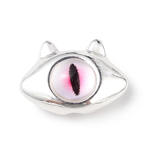 PandaHall Spray Painted Alloy Beads, with Glass Eye, Cat Head, Silver, 10.5x15x7mm, Hole: 1.5mm Alloy+Glass Cat Shape Silver
PandaHall Spray Painted Alloy Beads, with Glass Eye, Cat Head, Silver, 10.5x15x7mm, Hole: 1.5mm Alloy+Glass Cat Shape Silver