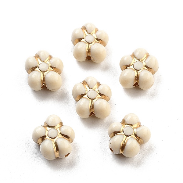 PandaHall Plating Acrylic Beads, Golden Metal Enlaced, Flower, Old Lace, 14.5x13.5x7.5mm, Hole: 2mm, 500pcs/500g Acrylic Flower
PandaHall Plating Acrylic Beads, Golden Metal Enlaced, Flower, Old Lace, 14.5x13.5x7.5mm, Hole: 2mm, 500pcs/500g Acrylic Flower