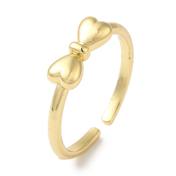 PandaHall Rack Plating Bowknot Brass Open Cuff Ring for Women, Long-Lasting Plated, Lead Free & Cadmium Free, Real 18K Gold Plated...
PandaHall Rack Plating Bowknot Brass Open Cuff Ring for Women, Long-Lasting Plated, Lead Free & Cadmium Free, Real 18K Gold Plated...