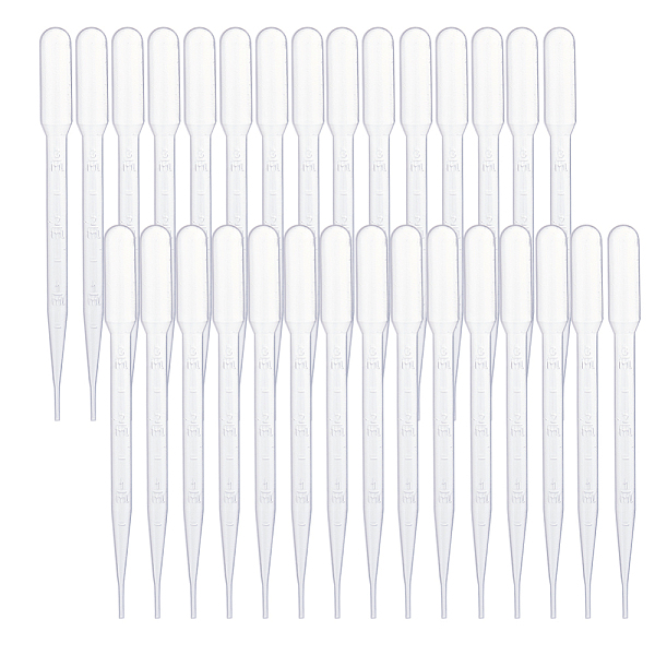 PandaHall 3ML Disposable Plastic Dropper, Transfer Graduated Pipettes, White, 15.7~15.9x1.15cm, capacity: 3ml Plastic Tool White
PandaHall 3ML Disposable Plastic Dropper, Transfer Graduated Pipettes, White, 15.7~15.9x1.15cm, capacity: 3ml Plastic Tool White