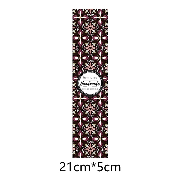 PandaHall Floral Pattern Handmade Soap Paper Tag, Both Sides Coated Art Paper Tape with Tectorial Membrane, for Soap Packaging, Rectangle...
PandaHall Floral Pattern Handmade Soap Paper Tag, Both Sides Coated Art Paper Tape with Tectorial Membrane, for Soap Packaging, Rectangle...