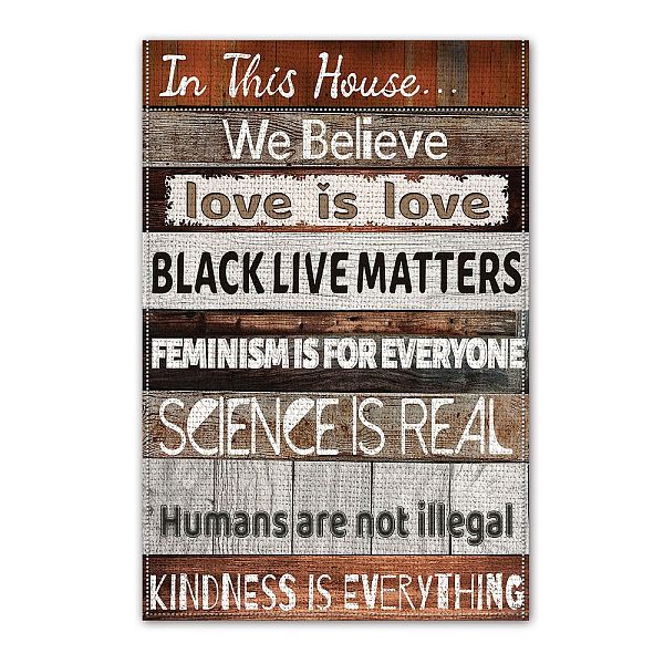 PandaHall Black Civil Rights Black Lives Matter Garden Flag, Vertical Double Sided Small Banner, for Home Garden Yard Office Decorations...
PandaHall Black Civil Rights Black Lives Matter Garden Flag, Vertical Double Sided Small Banner, for Home Garden Yard Office Decorations...