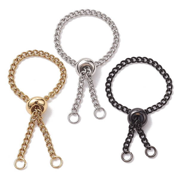 PandaHall 304 Stainless Steel Chain Ring Components, Mixed Color, Inner Diameter: 27mm, 3pcs/set 304 Stainless Steel
PandaHall 304 Stainless Steel Chain Ring Components, Mixed Color, Inner Diameter: 27mm, 3pcs/set 304 Stainless Steel