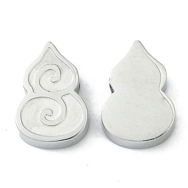 PandaHall 304 Stainless Steel Beads, Gourd, Stainless Steel Color, 10.5x7.5x2.8mm, Hole: 1.4mm 304 Stainless Steel Others
PandaHall 304 Stainless Steel Beads, Gourd, Stainless Steel Color, 10.5x7.5x2.8mm, Hole: 1.4mm 304 Stainless Steel Others