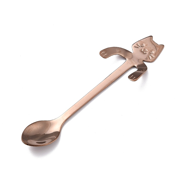 PandaHall 304 Stainless Steel Hanging Spoon, Cat Shape, Rose Gold, 116x32x8.5mm 304 Stainless Steel
PandaHall 304 Stainless Steel Hanging Spoon, Cat Shape, Rose Gold, 116x32x8.5mm 304 Stainless Steel