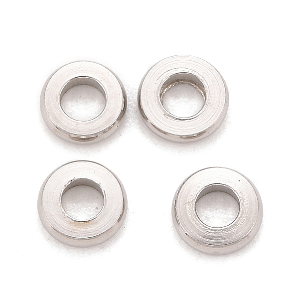 PandaHall 304 Stainless Steel Spacer Beads, Donut, Stainless Steel Color, 4x1mm, Hole: 2mm 304 Stainless Steel Donut
PandaHall 304 Stainless Steel Spacer Beads, Donut, Stainless Steel Color, 4x1mm, Hole: 2mm 304 Stainless Steel Donut