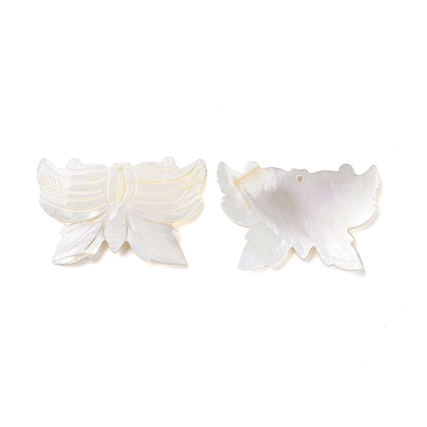 PandaHall Natural Freshwater Shell Pendants, Dragonfly Charm, White, 30.5x45x4mm, Hole: 1.6mm Freshwater Shell Dragonfly White
PandaHall Natural Freshwater Shell Pendants, Dragonfly Charm, White, 30.5x45x4mm, Hole: 1.6mm Freshwater Shell Dragonfly White