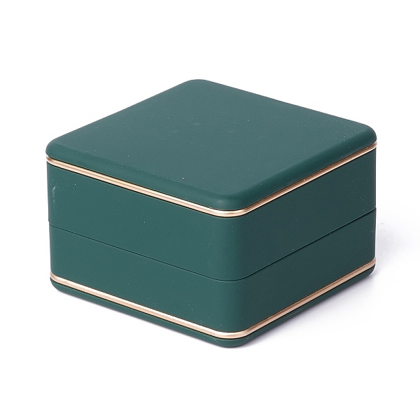 PandaHall Square Plastic Jewelry Ring Boxes, with Velvet, LED Light, and Copper Wire, Dark Slate Gray, 6.5x6.5x4.2cm Plastic Square
PandaHall Square Plastic Jewelry Ring Boxes, with Velvet, LED Light, and Copper Wire, Dark Slate Gray, 6.5x6.5x4.2cm Plastic Square