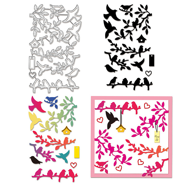 PandaHall BENECREAT Birds On Branch Metal Cutting Dies, Spring Birds Die Cuts for DIY Scrapbooking Album Embossing Photo Craft Paper Cards...
PandaHall BENECREAT Birds On Branch Metal Cutting Dies, Spring Birds Die Cuts for DIY Scrapbooking Album Embossing Photo Craft Paper Cards...