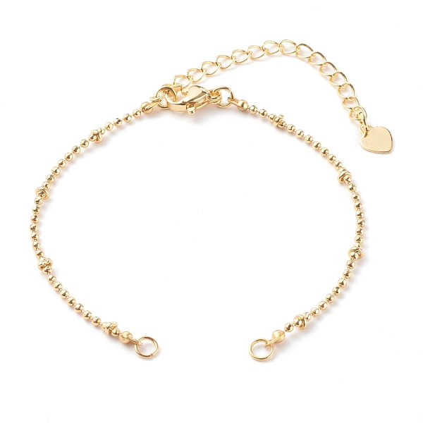 PandaHall Brass Ball Chain Bracelet Making, with Chain Extender, Golden, 6-1/4 inch(16cm) Brass
PandaHall Brass Ball Chain Bracelet Making, with Chain Extender, Golden, 6-1/4 inch(16cm) Brass