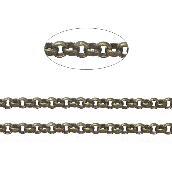 PandaHall Brass Rolo Chains, Belcher Chains, Soldered, with Spool, Cadmium Free & Nickel Free & Lead Free, Antique Bronze, 1.5x0.6mm, about...
PandaHall Brass Rolo Chains, Belcher Chains, Soldered, with Spool, Cadmium Free & Nickel Free & Lead Free, Antique Bronze, 1.5x0.6mm, about...