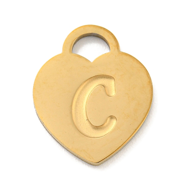 PandaHall Ion Plating(IP) 304 Stainless Steel Pendants, Laser Cut, Heart with Letter Charm, Golden, Letter C, 15x12x1mm, Hole: 3x3.5mm 304...
PandaHall Ion Plating(IP) 304 Stainless Steel Pendants, Laser Cut, Heart with Letter Charm, Golden, Letter C, 15x12x1mm, Hole: 3x3.5mm 304...