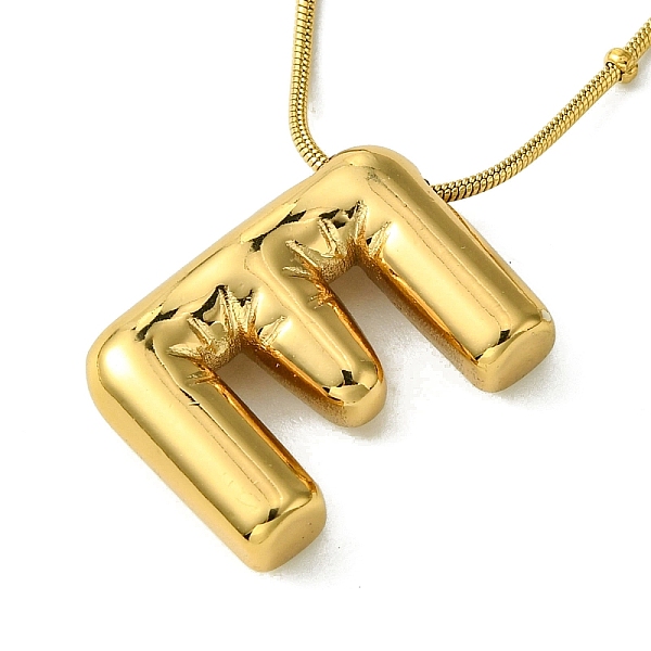 PandaHall Ion Plating(IP) Initial Letter 304 Stainless Steel Pendant Necklaces, Real 18K Gold Plated, Letter E, 15.91 inch(40.4cm), pendant...
PandaHall Ion Plating(IP) Initial Letter 304 Stainless Steel Pendant Necklaces, Real 18K Gold Plated, Letter E, 15.91 inch(40.4cm), pendant...
