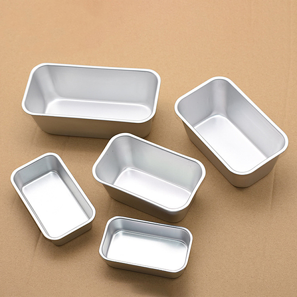 PandaHall Aluminum Loaf Pan, Rectangle, Quick Release Baking Molds, Silver, 120x70x30mm Aluminum Rectangle
PandaHall Aluminum Loaf Pan, Rectangle, Quick Release Baking Molds, Silver, 120x70x30mm Aluminum Rectangle