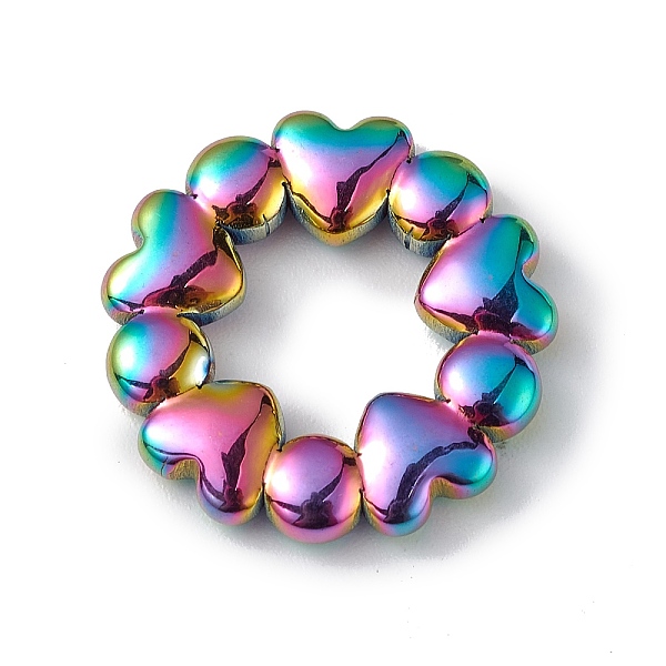 PandaHall Ion Plating(IP) 304 Stainless Steel Linking Rings, Heart Ring, Rainbow Color, 18x3mm, Inner Diameter: 8.5mm 304 Stainless Steel...
PandaHall Ion Plating(IP) 304 Stainless Steel Linking Rings, Heart Ring, Rainbow Color, 18x3mm, Inner Diameter: 8.5mm 304 Stainless Steel...