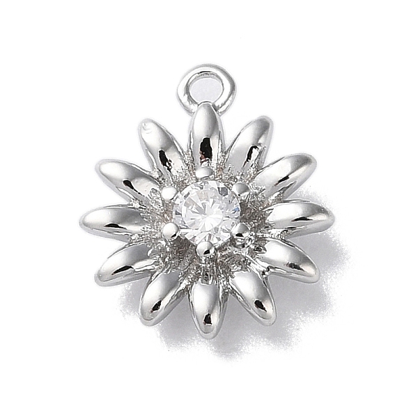 PandaHall Glass Charms, with Brass Findings, Flower Charm, Real Platinum Plated, 11x9.5x2.5mm, Hole: 1mm Brass+Glass Flower Clear
PandaHall Glass Charms, with Brass Findings, Flower Charm, Real Platinum Plated, 11x9.5x2.5mm, Hole: 1mm Brass+Glass Flower Clear