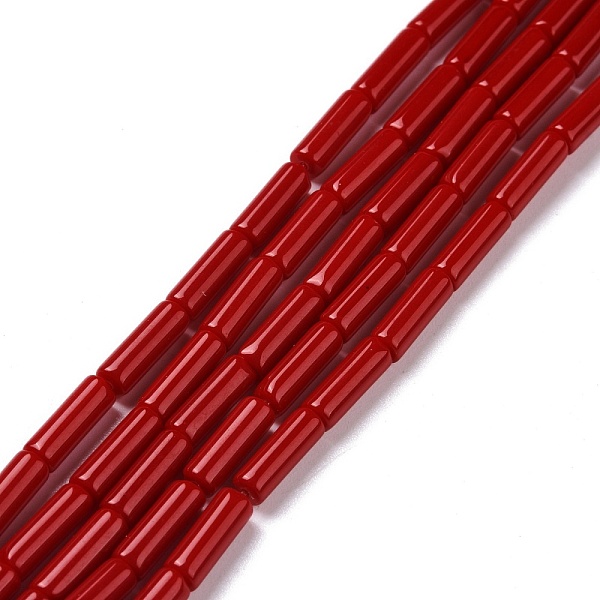PandaHall Synthetic Imitate Coral Beads Strands, Column, 13x4mm, Hole: 1.4mm, about 28pcs/strand, 15.20''(38.6~39.1cm) Synthetic Gemstone...
PandaHall Synthetic Imitate Coral Beads Strands, Column, 13x4mm, Hole: 1.4mm, about 28pcs/strand, 15.20''(38.6~39.1cm) Synthetic Gemstone...