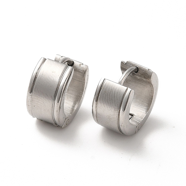 PandaHall 304 Stainless Steel Thick Hoop Earrings, Stainless Steel Color, 12.5x7mm 304 Stainless Steel Ring
PandaHall 304 Stainless Steel Thick Hoop Earrings, Stainless Steel Color, 12.5x7mm 304 Stainless Steel Ring