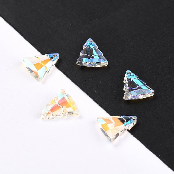 PandaHall Glass Rhinestone Pendants, Christmas Tree, Paradise Shine, 15x13.5x5mm, Hole: 1.2mm Glass Tree Green
PandaHall Glass Rhinestone Pendants, Christmas Tree, Paradise Shine, 15x13.5x5mm, Hole: 1.2mm Glass Tree Green