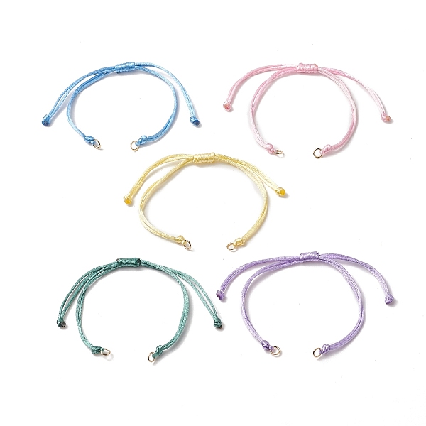 PandaHall Braided Nylon Thread, with 304 Stainless Steel Jump Rings, for Adjustable Link Bracelet Making, Mixed Color, 10-3/8 inch(26.4cm)..., Multicolor
PandaHall Braided Nylon Thread, with 304 Stainless Steel Jump Rings, for Adjustable Link Bracelet Making, Mixed Color, 10-3/8 inch(26.4cm)..., Multicolor
