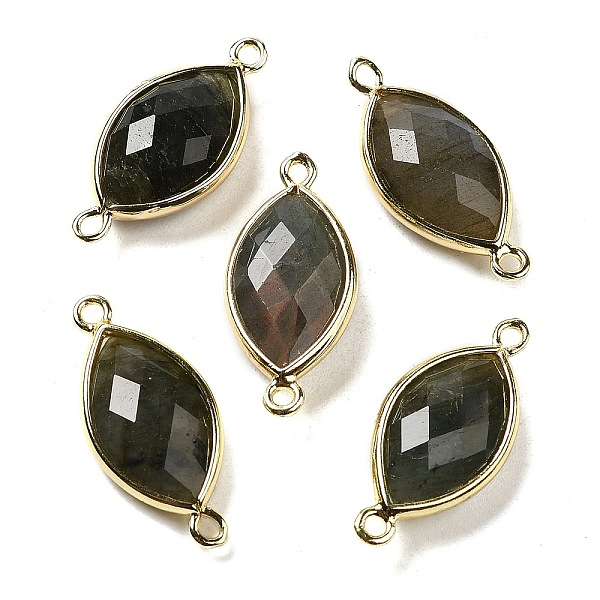 PandaHall Natural Labradorite Faceted Connector Charms, Rack Plating Brass Horse Eye Links, Golden, 25x11.5x5.5mm, Hole: 1.6mm Labradorite...
PandaHall Natural Labradorite Faceted Connector Charms, Rack Plating Brass Horse Eye Links, Golden, 25x11.5x5.5mm, Hole: 1.6mm Labradorite...