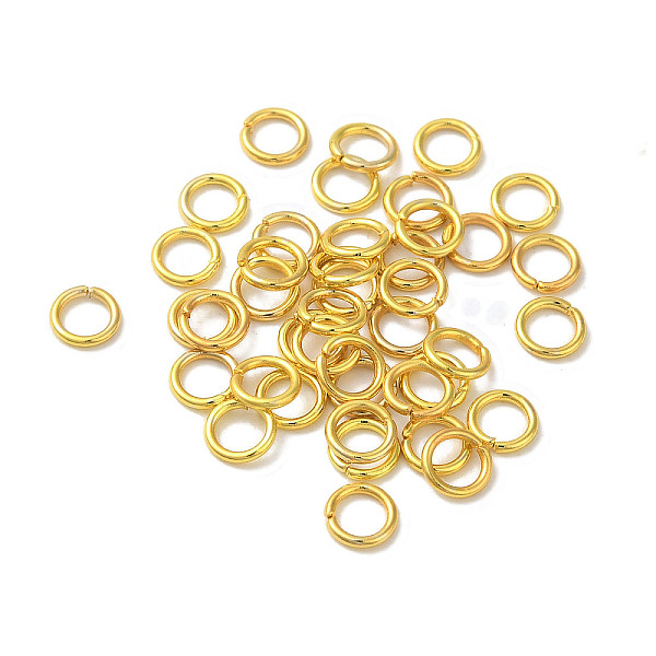 PandaHall 304 Stainless Steel Open Jump Rings, Flat Round, Real 18K Gold Plated, 4.8x0.8mm, Inner Diameter: 3mm 304 Stainless Steel Flat...
PandaHall 304 Stainless Steel Open Jump Rings, Flat Round, Real 18K Gold Plated, 4.8x0.8mm, Inner Diameter: 3mm 304 Stainless Steel Flat...